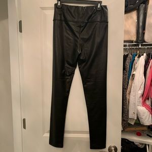 7 for All Mankind faux leather size medium black